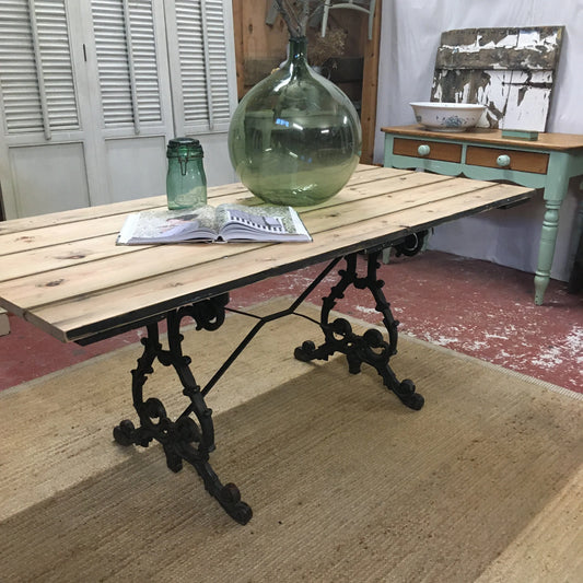 Vintage Wrought Iron table - Dovetail Vintage Co