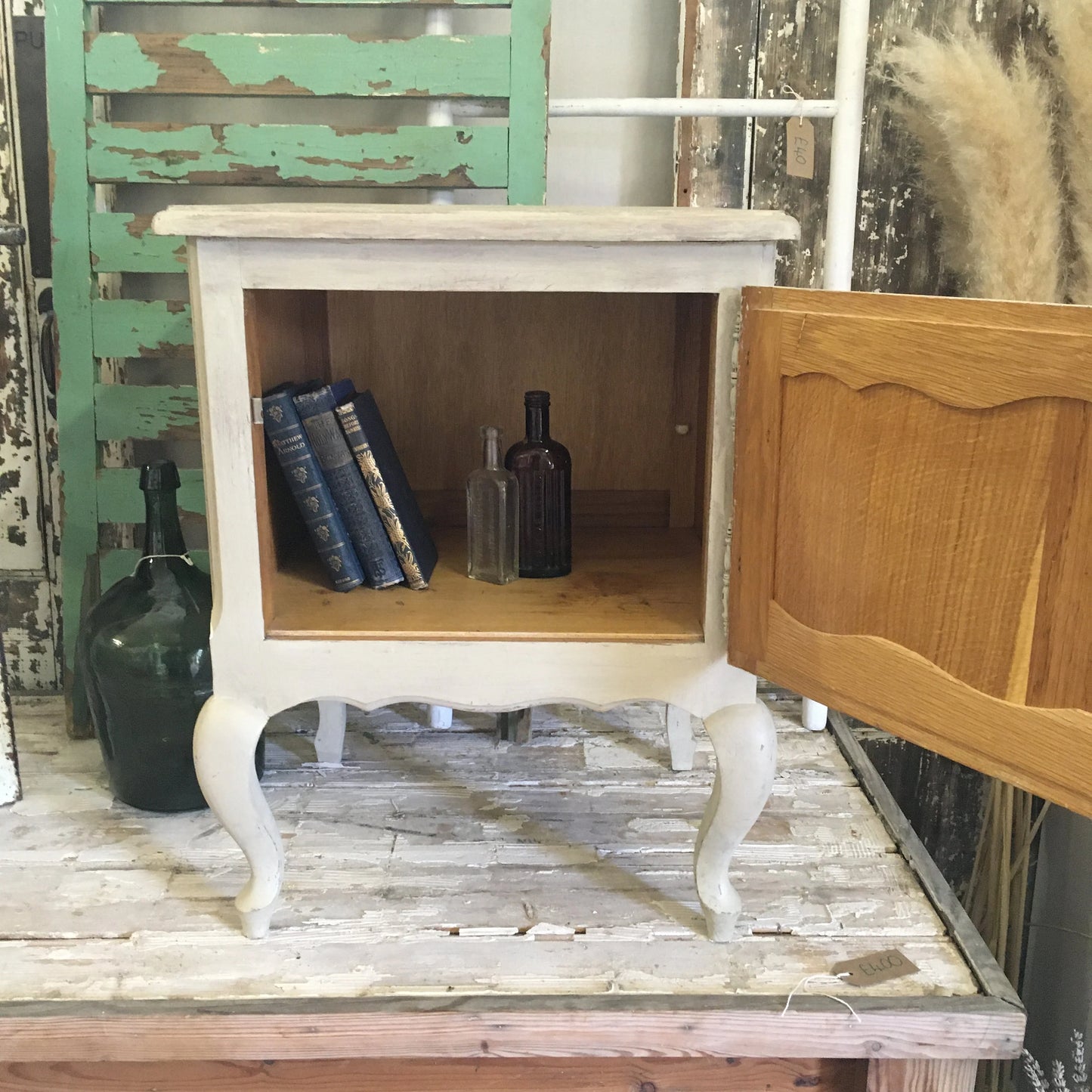 Vintage Side Table/Cupboard - Dovetail Vintage Co