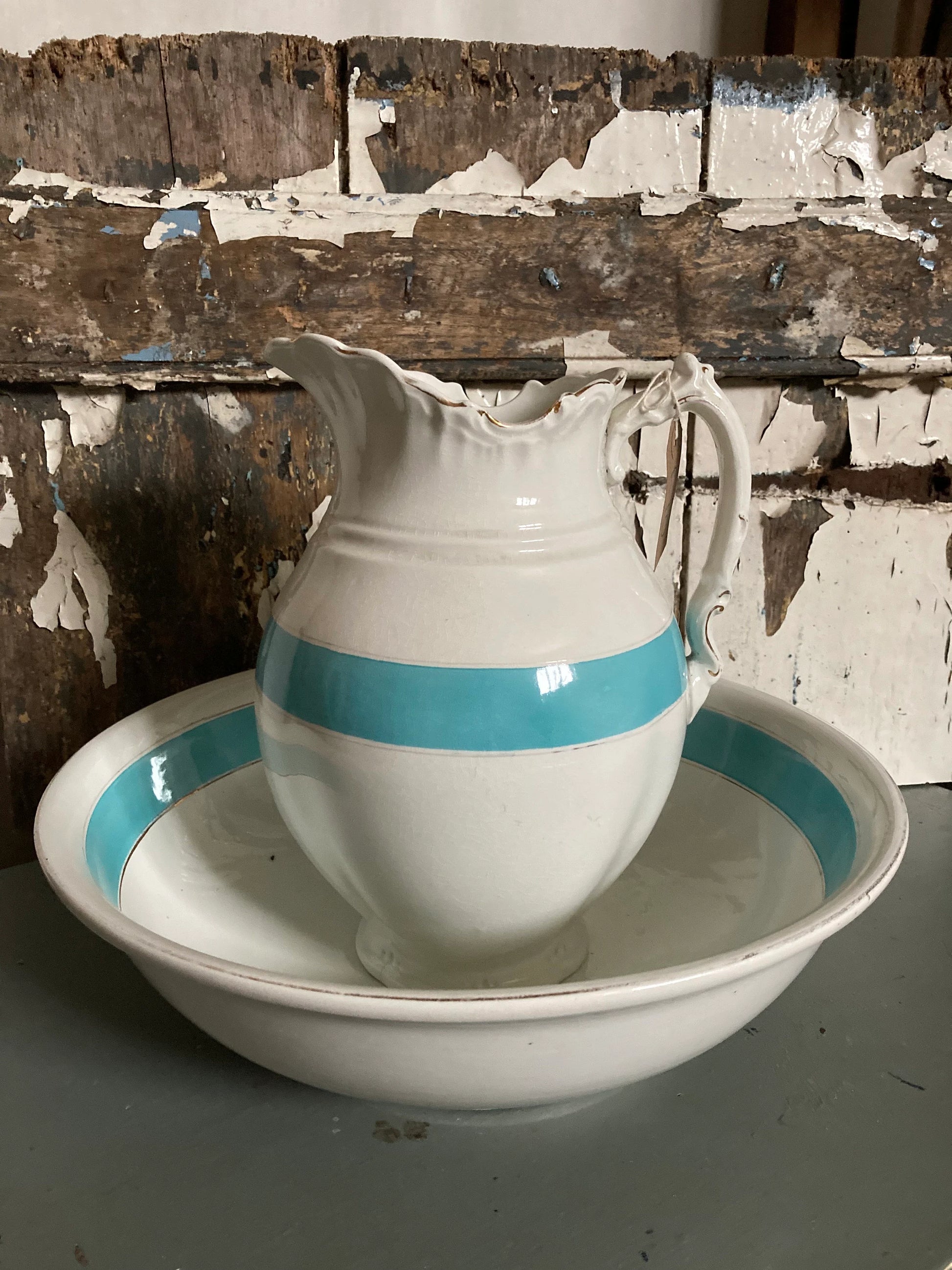 Vintage Jug and Basin - Dovetail Vintage Co