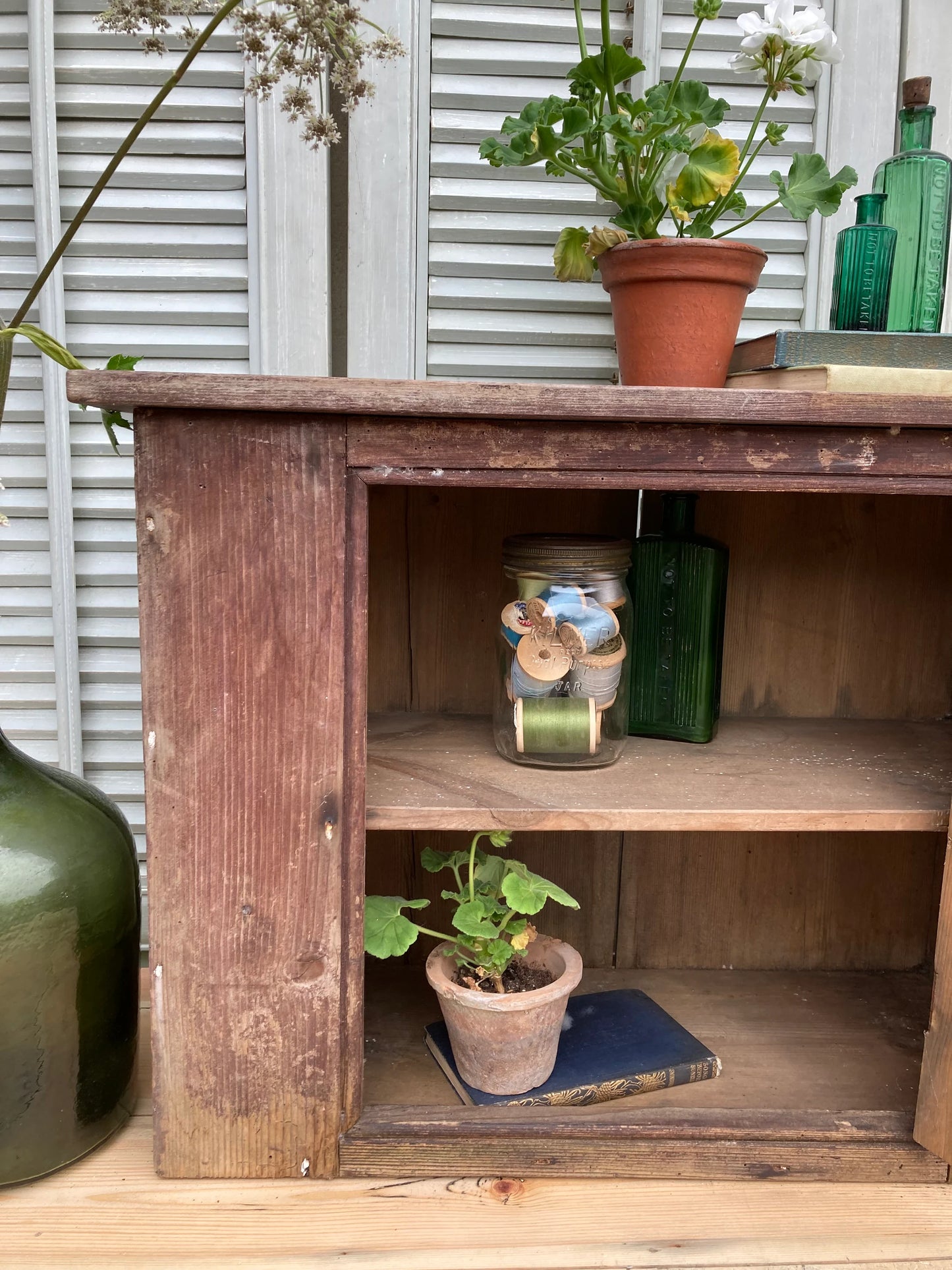 Vintage Rustic Cupboard - Dovetail Vintage Co