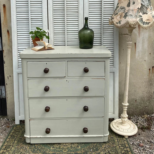 Vintage Painted Chest Of Drawers - Dovetail Vintage Co