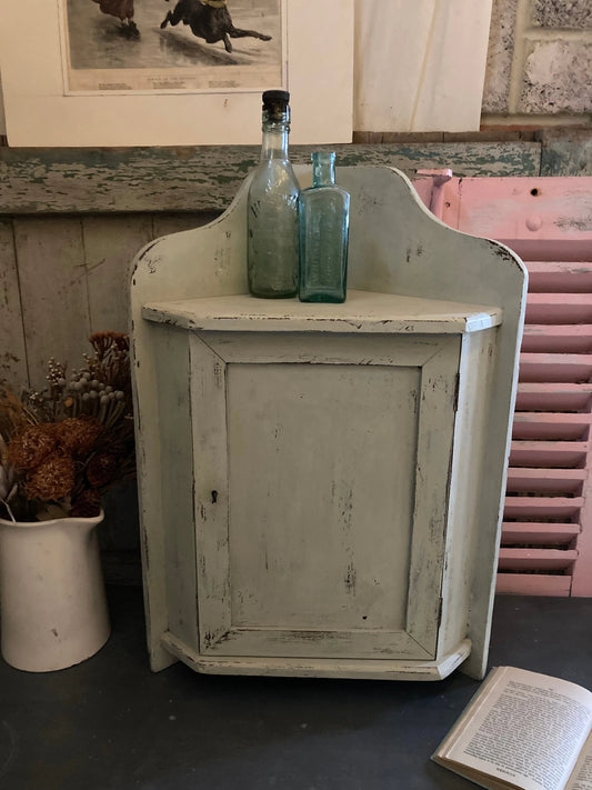 Vintage Corner Cupboard - Dovetail Vintage Co