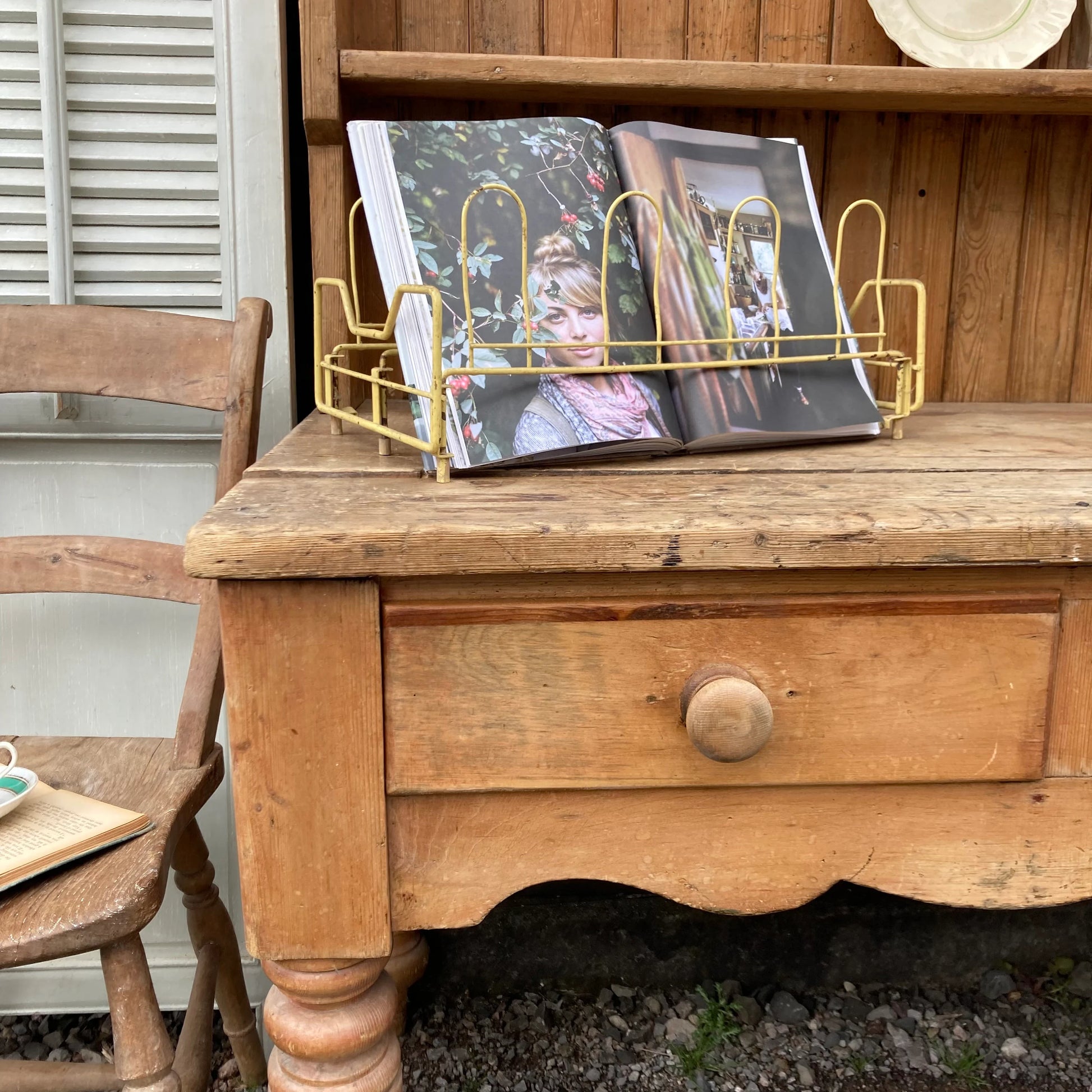 Vintage Antique Pine Dresser - Dovetail Vintage Co