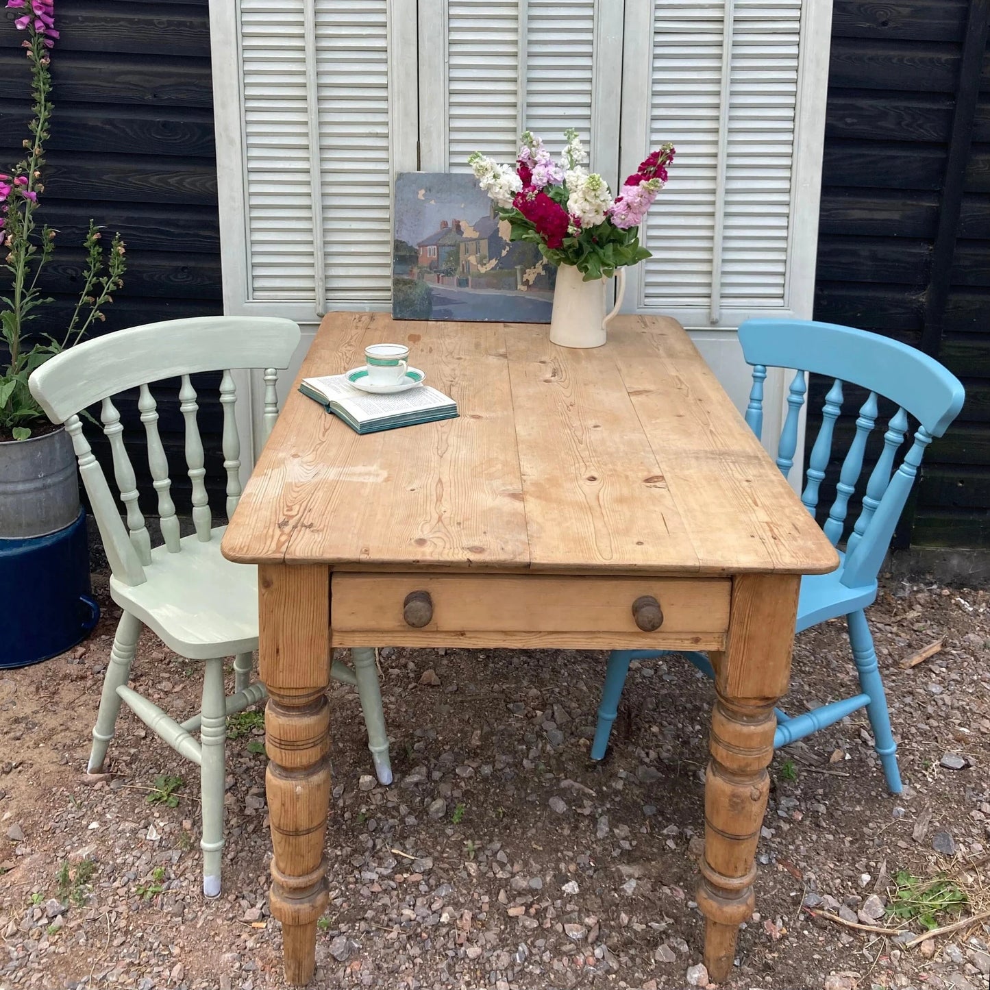 Vintage Scrub Table - Dovetail Vintage Co