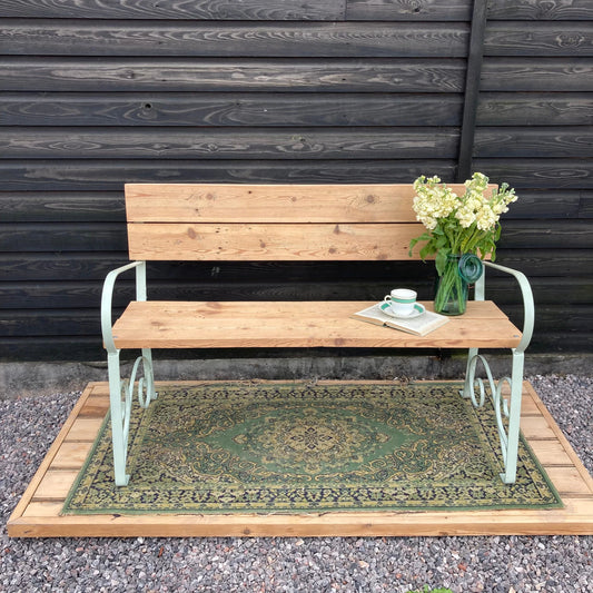 Vintage Garden Bench - Dovetail Vintage Co