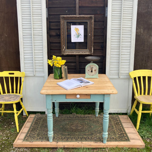 Painted Vintage Table - Dovetail Vintage Co