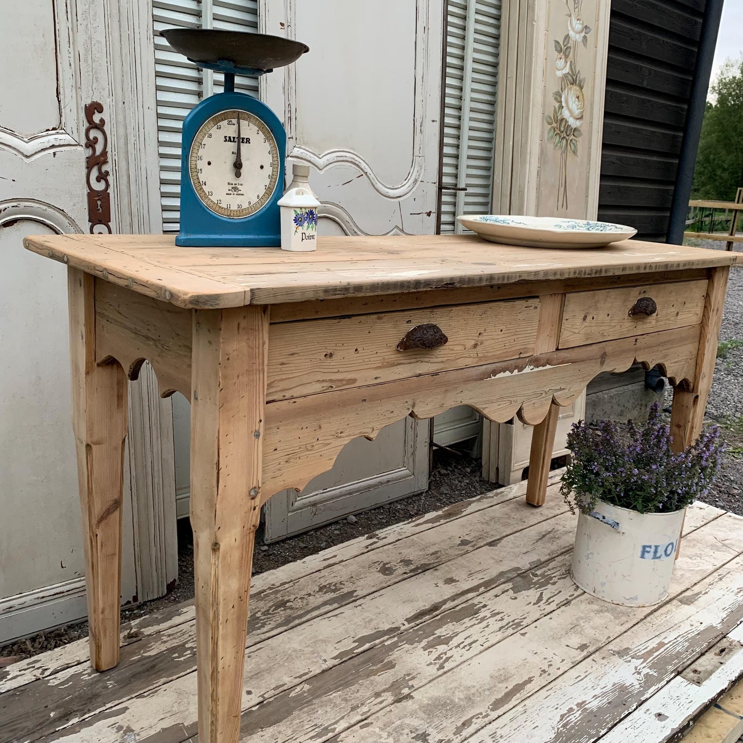 Vintage Console Table / Sideboard - Dovetail Vintage Co